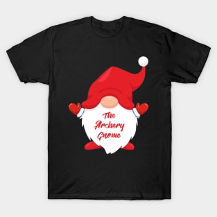 The Archery Gnome Matching Family Christmas Pajama T-Shirt